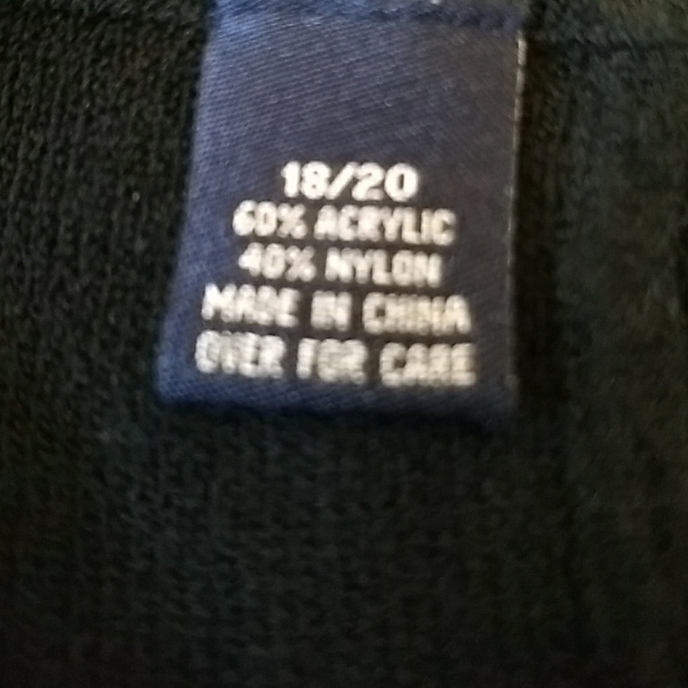 SALE 3/15 Venezia Jeans Black Top Sleeveless 18/20 - Picture 6 of 7